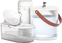 猫用自動給水器 給水器 フィルター不要 ペット用自動給水器 3L 180日間持続のサムネイル