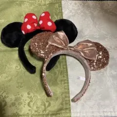 [最終値下げ]ディズニー ミニーカチューシャ 2点セット