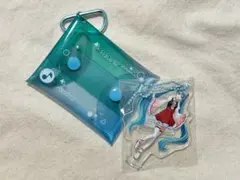 ケ*ン様 スシロー　プロセカコラボ　アクリルスタンド　マルチポーチ　初音ミク