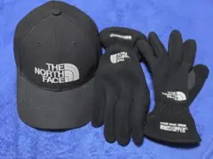 THE NORTH FACE キャップと手袋セット