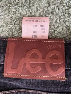 【未使用品LEE】アーカイブ ブラックデニム ブーツカットW30 日本製