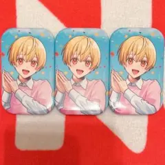 すとぷり　STPR Family るぅと　セブンイレブンコラボ　スクエア缶バッジ