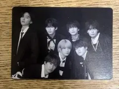 なにわ男子 アシンメトリー Black Nightmare トレカ