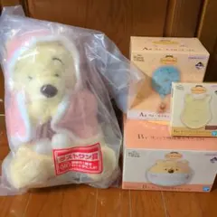 一番くじくまのプーさんCozy Winter Days ラストワン賞　A賞、B賞