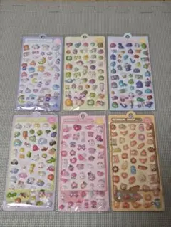 ボンボンドロップシール6枚セット