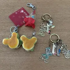 ミッキー・エイリアン キーホルダーセット