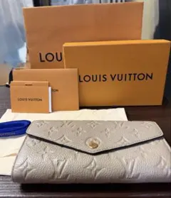 美品　LOUIS VUITTON アンプラント 長財布　ポルトフォイユ　サラ