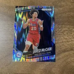249枚限定JARED McCAIN 76ERS RC カード No.80