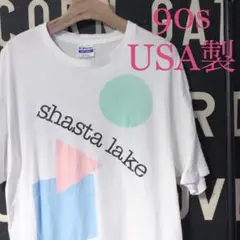 90s USA製 シングルステッチ XXL アートTシャツ ヴィンテージ古着