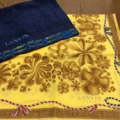 LANVINハンカチ2枚セット