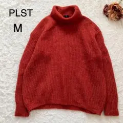 美品　PLSTプラステ　2023AW アルパカブレンド タートルネックセーター
