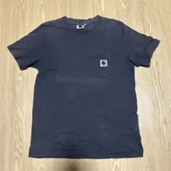 Carhartt ネイビー Tシャツ 胸ポケット付き