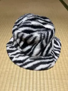 ゼブラ柄 バケットハット