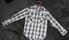 LEVI’S Red Tab チェックシャツ リーバイス デニムシャツグレー M