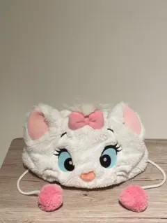 マリー フリース帽子 ポンポン付き