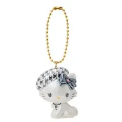 チャーミーキティ　シークレットマスコットチャーム（モノクロガーリーふたごコーデ）