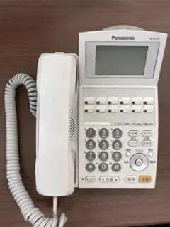 パナソニック 電話機 VE-F39-W 中古品 - メルカリ