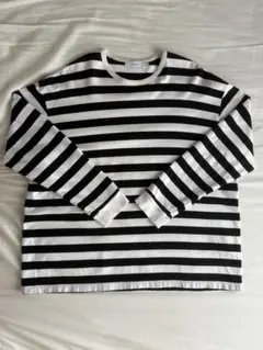 graphpaper Border L/S Tee ブラック