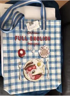 新品 Cath Kidston トートバッグ イングリッシュブレックファスト