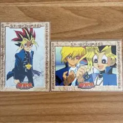 まとめ売り　アマダ東映版　遊戯王トレーディングカード闇遊戯、武藤遊戯、城之内克也