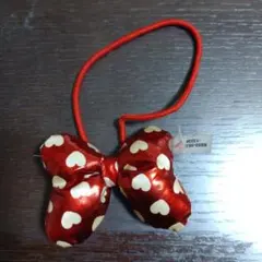 ディズニー ミニーマウス リボン ヘアゴム