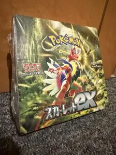 スカーレットex 未開封 BOX シュリンク付 ポケモンカードゲームのサムネイル