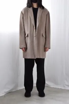 comoli ウールショールカラーコート グリーン size1 - メルカリ