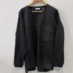 tk Takao Kikuchi ブラック長袖カットソー XL