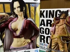 【新品・未開封】ボア・ハンコック フィギュア ゴールド・ロジャー　2個セット
