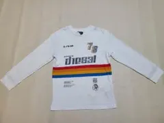 DIESEL 長袖カットソー ホワイト ロンT 120cm 6Y