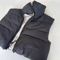 リバーシブル ダウンベスト