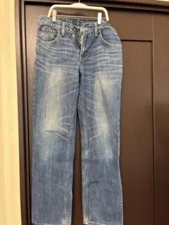 Levi's 502 ブルーストレートジーンズ W30 L33