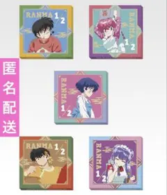 らんま1/2一番くじ G賞 キャンパスボード全5種　コンプリートセット