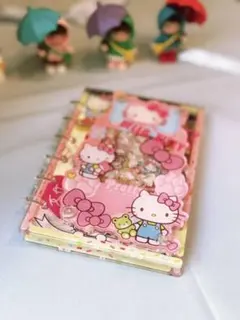 ハローキティ A7シャカシャカノート カードケースバインダー シール帳