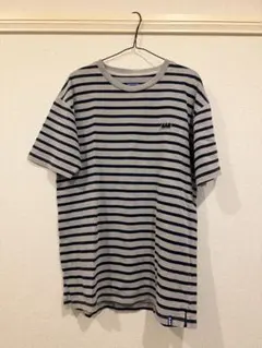SAS ボーダー Tシャツ グレー ネイビーのサムネイル