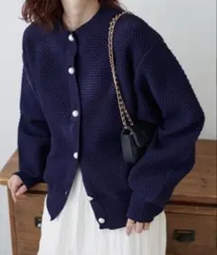 discoat カーディガン