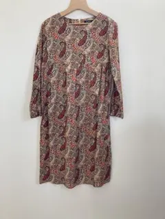 apc ペイズリーワンピース