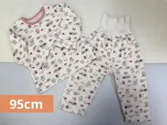 【 あったか素材 】アンパンマン 裏起毛パジャマ 95cm