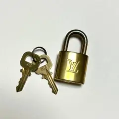 ルイヴィトン カデナ パドロック 鍵2本付 南京錠 323 真鍮