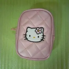 Hello kitty　ハローキティ　ポーチ　ピンク　PINK　桃色　レア　希少のサムネイル