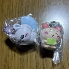 ちいかわ　マスコットつきビスケット　モモンガ　古本屋　カニちゃん