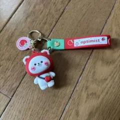 Generic WEISHAN ソフトラバー人形白クマキーホルダーキーチェーンのサムネイル