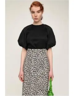 SLY DOCKING PUFF S／L トップス　パフスリーブ