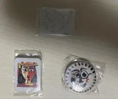 ピカソ　缶バッジ　3点セット