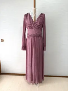 結婚式参列 オケージョンワンピース ドレス ピンク