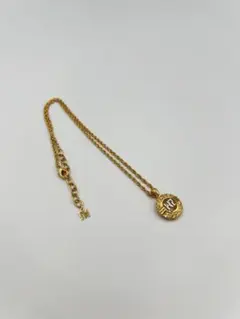 ★極美品★ ニナリッチNINA RICCIメダル型ペンダントネックレス-0003