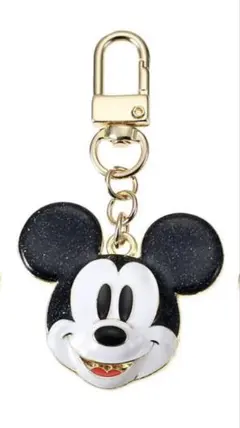 ミッキー＆フレンズ シークレットキーチェーン レトロ フェイス ミッキー