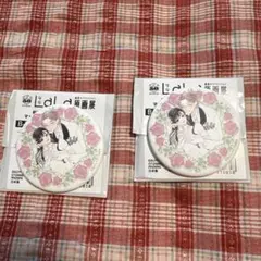 LaLa 原画展　末永くよろしくお願いします　池ジュン子　缶バッジ２点セット