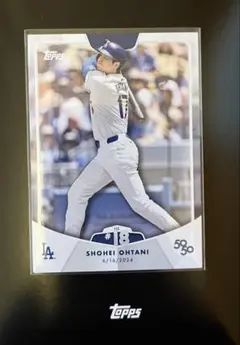 【HR#18】大谷翔平　50/50 カード　topps