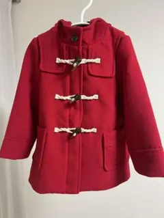 a.v.v 赤 ダッフルコート フード付き　110cm